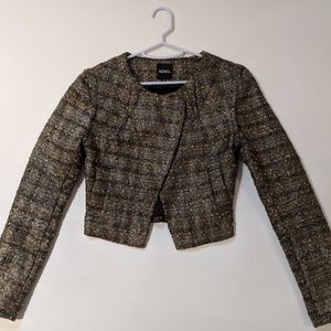 XOXO Juniors Cropped Twill Jacket